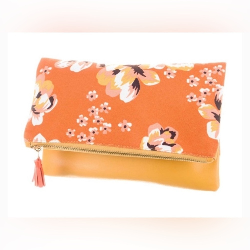RACHEL PALLY Canvas Clutch Bag Floral